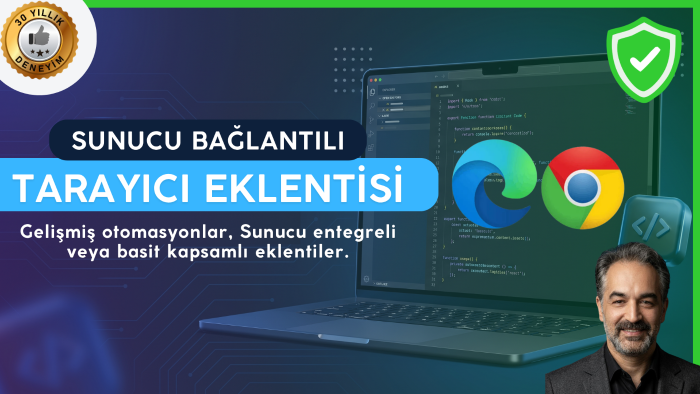gelişmiş tarayıcı eklentisi yaparım