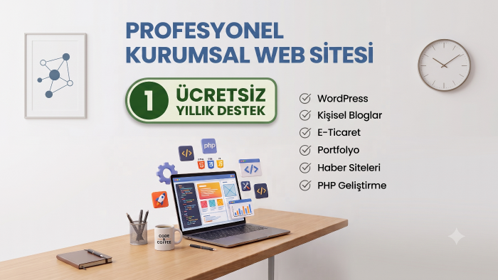 modern ve hızlı kurumsal web sitesi yapıyorum