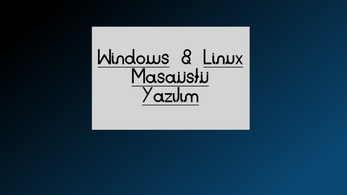 sizler için sıfırdan masaüstü uygulama geliştirebilirim