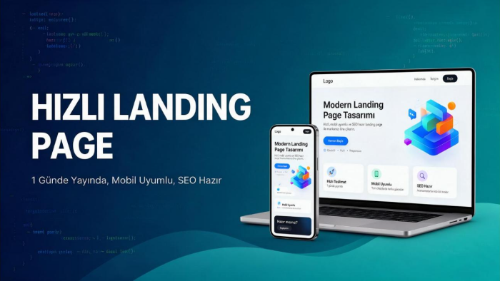 tanıtım ve satış için hızlı landing page hazırlıyorum