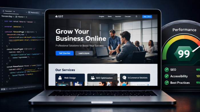 nextjs ile isteğe özel modern web siteleri geliştiririm