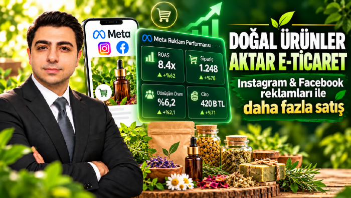 doğal ürünler aktar e-ticaret meta reklamlarını yönetirim