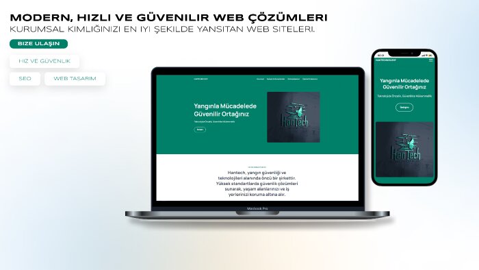 özel modern ve hızlı web sitesi geliştirme hizmeti veriyorum