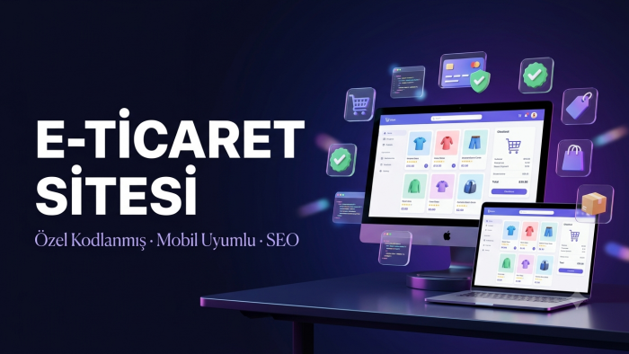 özel kodlanmış e-ticaret sitesi yapabilirim