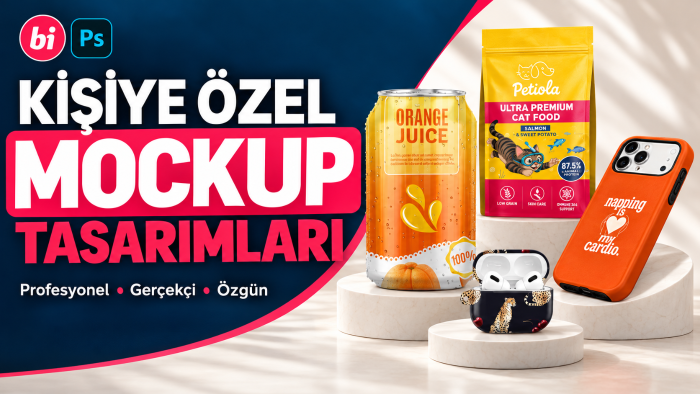 ürünleriniz için Gerçekçi 3D- MOCKUP tasarımları yapabilirim