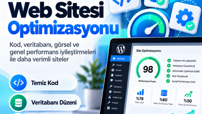 web sitenizdeki kod ve tasarım hatalarını gideririm
