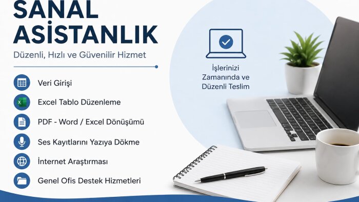 sanal asistanlık yaparım
