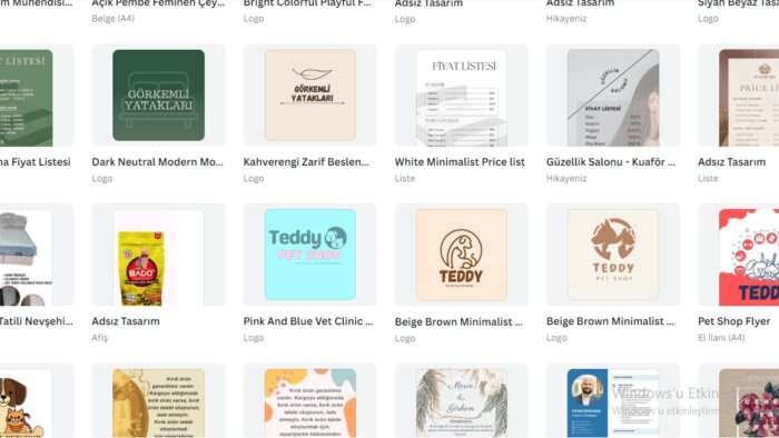 iş yeriniz veya internet siteniz için logo tasarlayabilirim