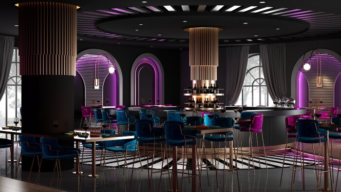 kafe-restoran-hotel teknik çizim, görselleştirme yapıyorum