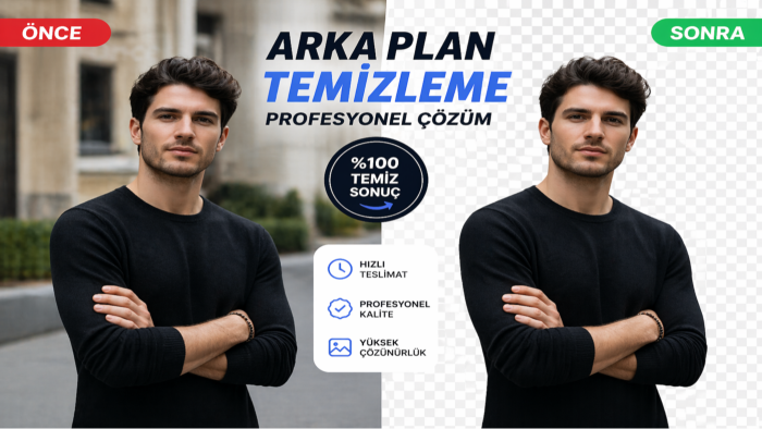 resimlerinizin arka planını, profesyonelce kaldırırım
