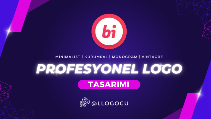 profesyonel, markanızı yansıtan logolar tasarlayabilirim