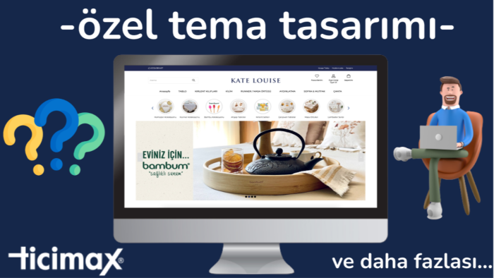 ticimax web sitenizin tasarımını yapabilirim