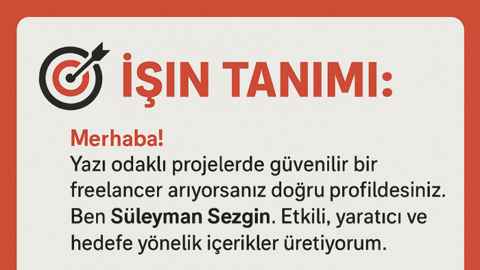 etkileyici ve asil yazılar yazabilirim