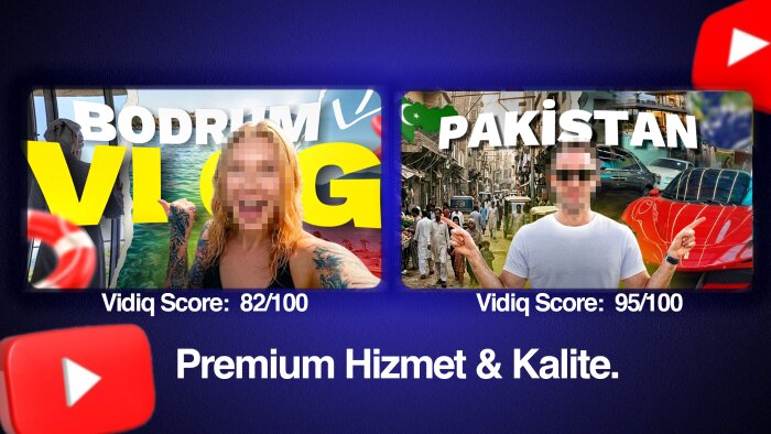 Vlog videolarınız için CTR odaklı thumbnail yapıyorum