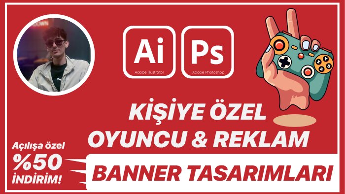 profesyonel banner tasarımları yapabilirim