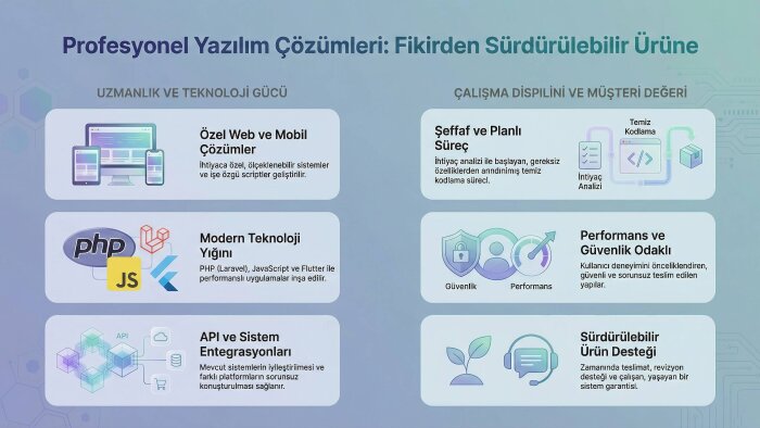 istediğiniz web projesini geliştirebilirim