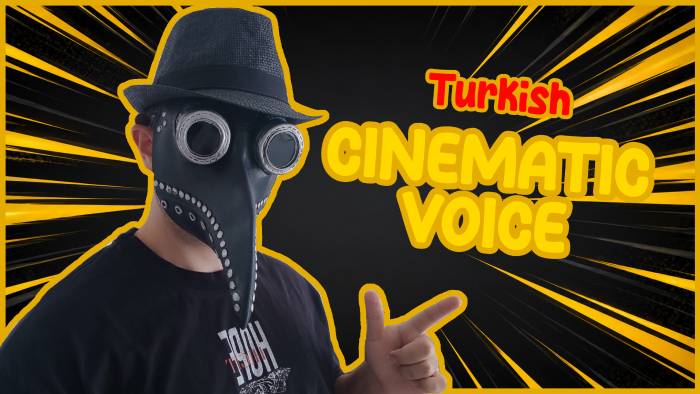 karanlık ve korkunç Türkçe seslendirme yapıyorum