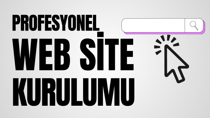 işletmenize özel web site kurulumu gerçekleştiririm