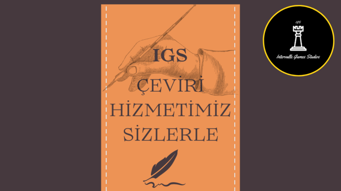 ekibim ile üst düzey çeviri yaparım