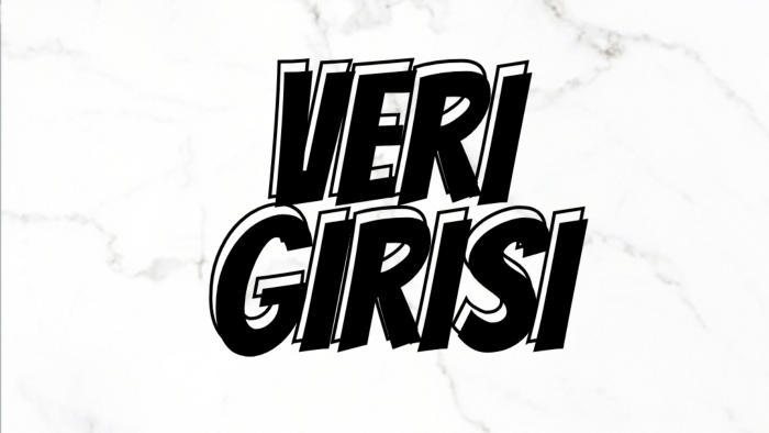 profesyonel veri girişi ve düzenleme yapabilirim