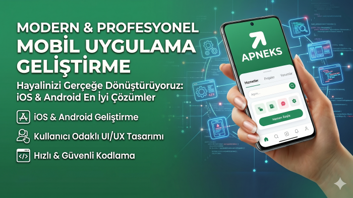 hayalinizdeki uygulamayı iOS ve Android uyumlu geliştiririm
