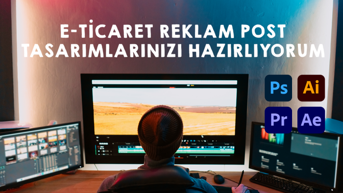e-ticaret ürün reklam post tasarımlarınızı hazırlayabilirim