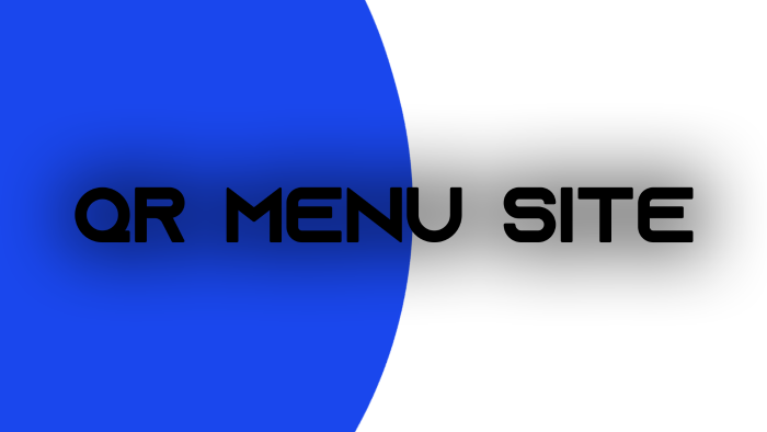 restoranınız için qr menü sistemi oluşturabilirim