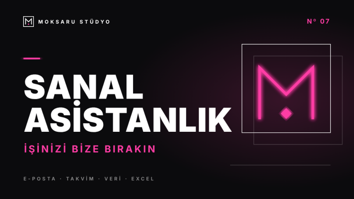işletmeniz için profesyonel sanal asistanlık yaparım