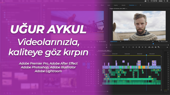 profesyonel video kurgu ve kurgu montaj işlerinizi yaparım