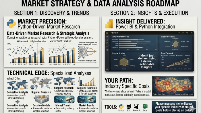  karmaşık verileri stratejik dashboardlara dönüştürürüm
