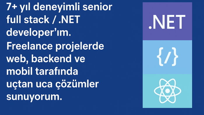 anahtar teslim profesyonel web sitesi geliştiririm