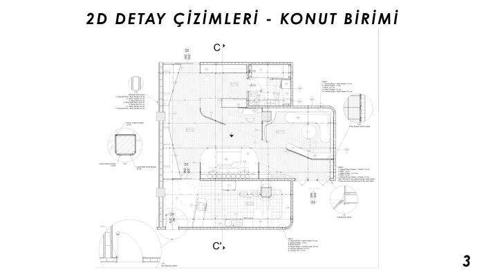 AutoCAD ile 2D teknik çizim ve plan çizimi yapıyorum
