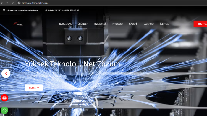 firmanızın temasına uygun web sitesi dizayn ediyorum