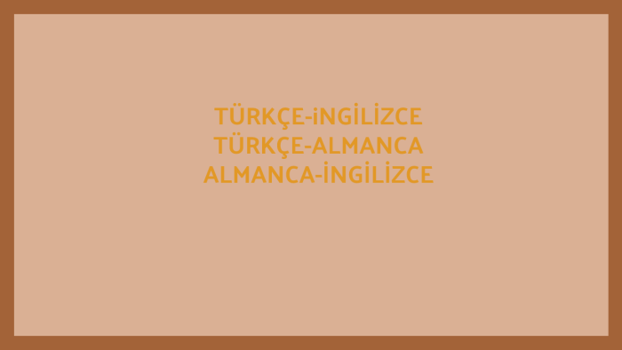 sizin için güvenilir çift yönlü çeviri yaparım