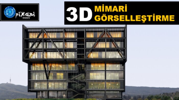3D mimari görselleştirme hizmeti verebilirim