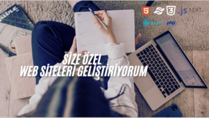 kullanıcı odaklı özel tasarlanmış web siteleri geliştiririm
