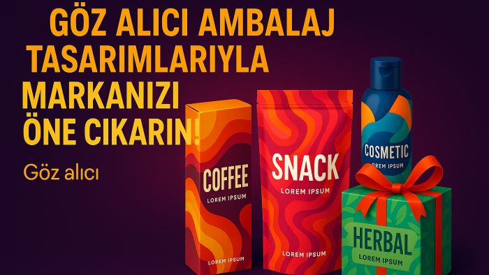göz alıcı ambalaj tasarımları hazırlayabilirim