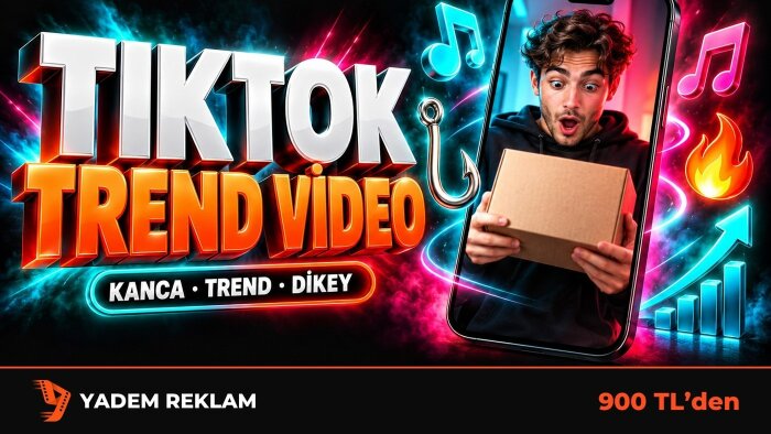 tiktok için trend uyumlu dikey video içerikleri üretirim