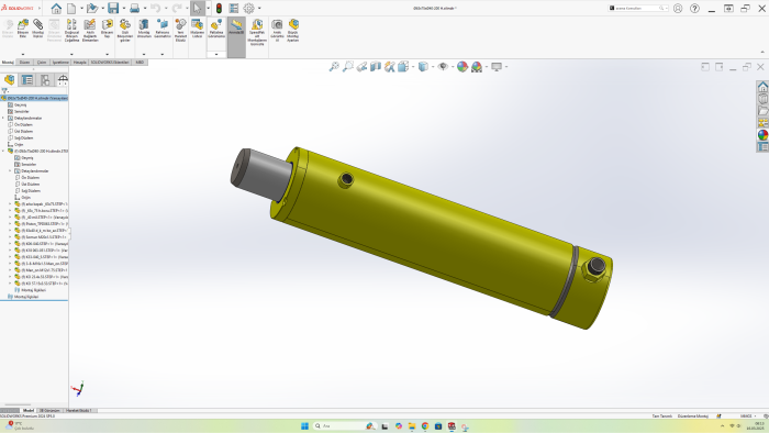 3D parçaların Solidworks'te montajını yapabilirim