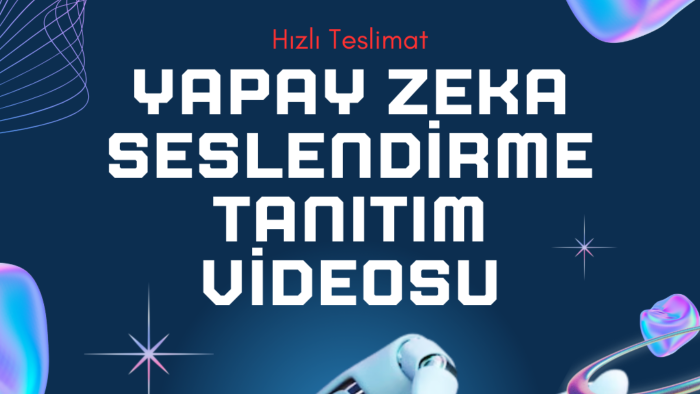 yapay zeka seslendirmeli tanıtım videonuzu yapabilirim