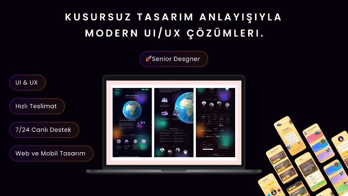 modern ve özgün web ile mobil arayüzler tasarlayabilirim