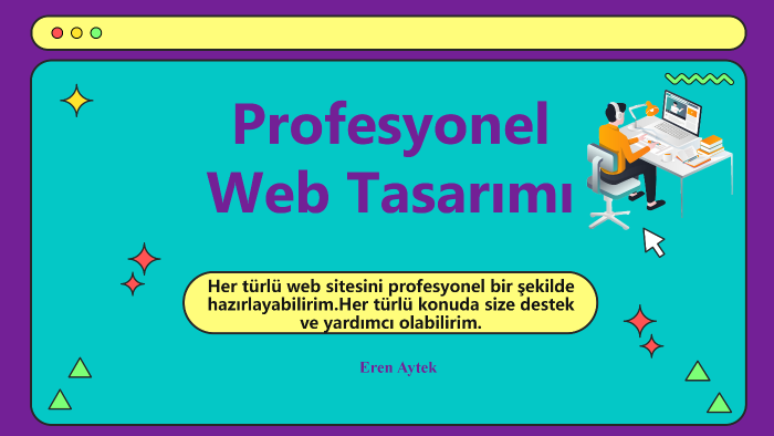 profesyonel şekilde web sitesi hazırlayabilirim