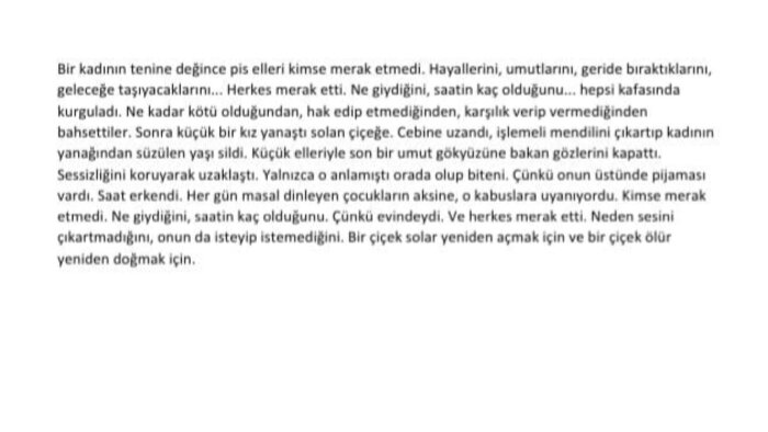 metin yazarlığı yapıyorum