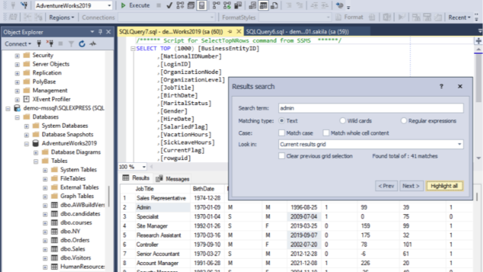 MSSQL ile Veritabanı konusunda size destek verebilirim