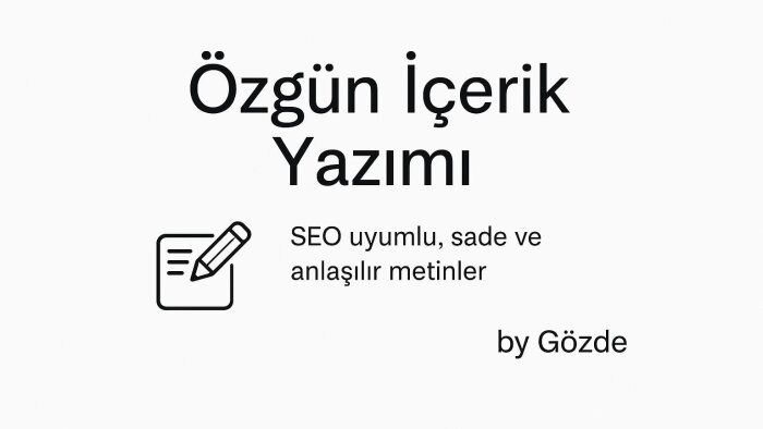 her konuda sizin için metinler yazabilirim