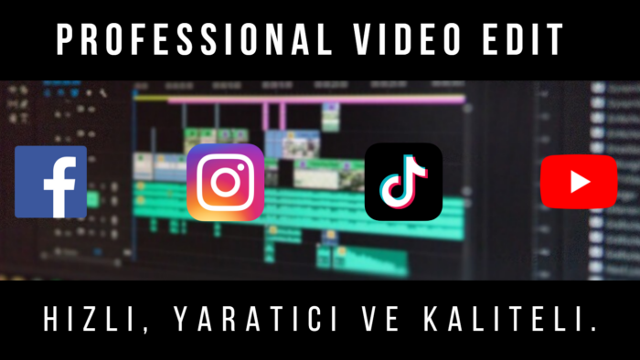 videolarınızı profesyonel bir şekilde kurgulayabilirim