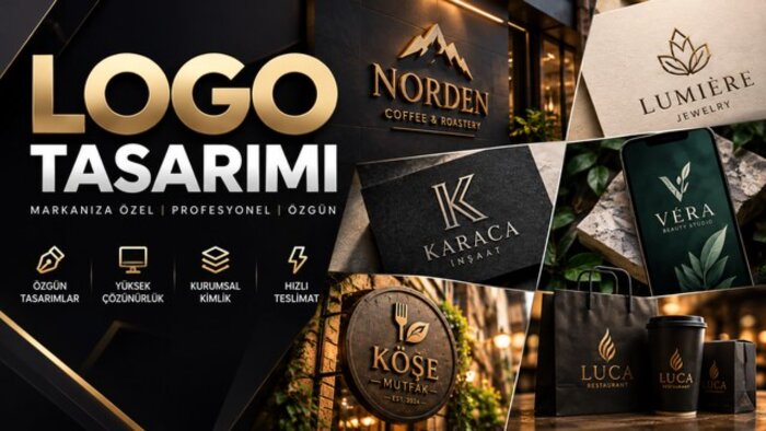 markanız için özgün ve profesyonel logolar tasarlarım