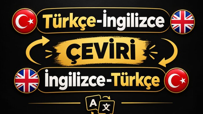 İngilizce - Türkçe çeviriyi uzmanlıkla yapıyorum