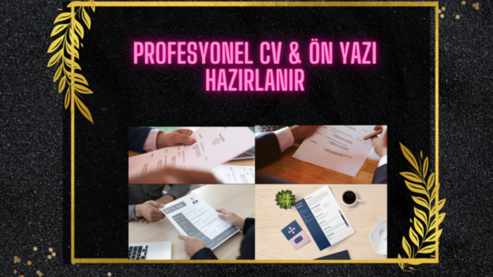 size profesyonel bir şekilde ön yazı hazırlayabilirim
