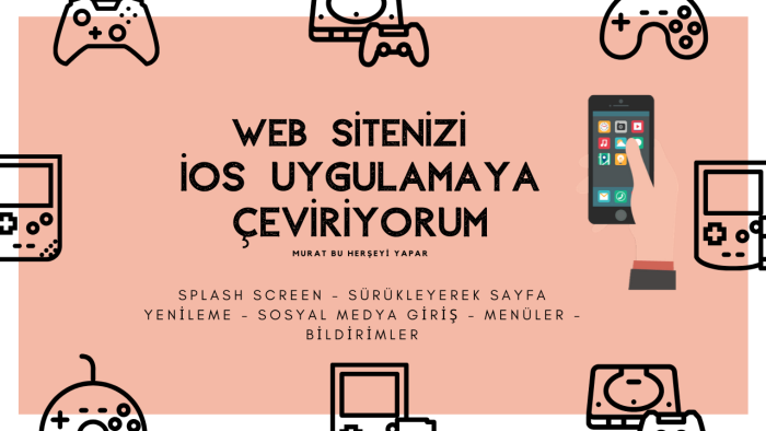 sitenizi ios uygulamaya çevirip appstore'a eklerim